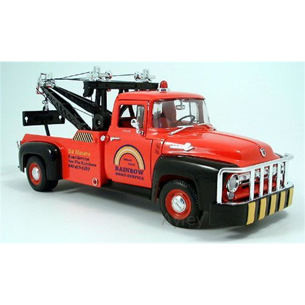 Ford F-100 Pick Up Tow Truck - Red