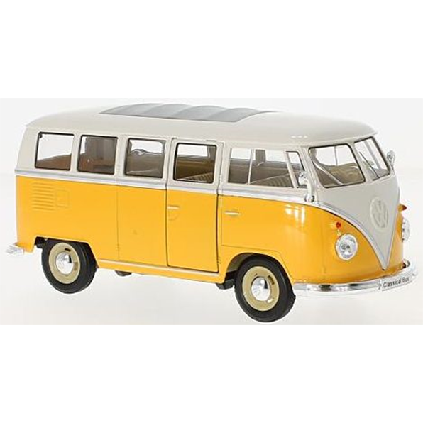 VW T1 Bus 1962 - Yellow/White (1:24)