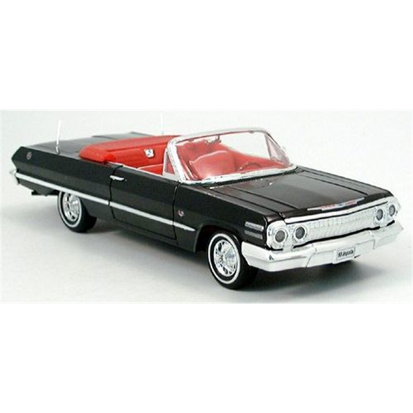 Chevrolet Impala (Open) Black w/red int. 1963