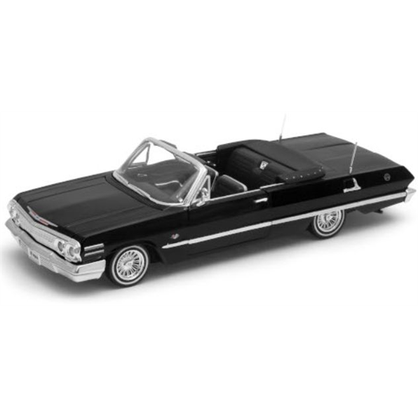 Chevrolet Impala Low Rider Black (Open) 1963