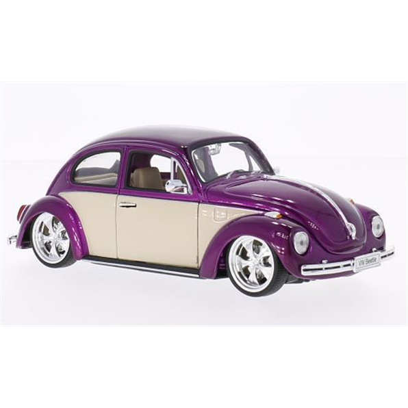 VW Beetle 1959 Tuning - Lilac/white