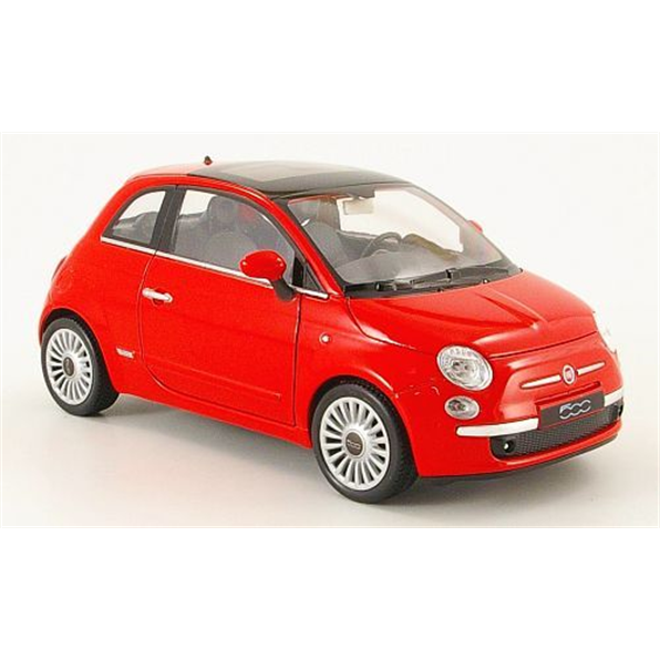 Fiat 500 2007 - Red