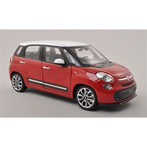 Fiat 500L 2013 - Red (White Roof)