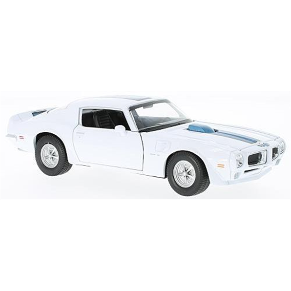 Pontiac Firebird Trans Am White/Blue Stripe 1972