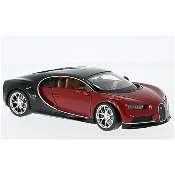 Bugatti Chiron, red, 2016
