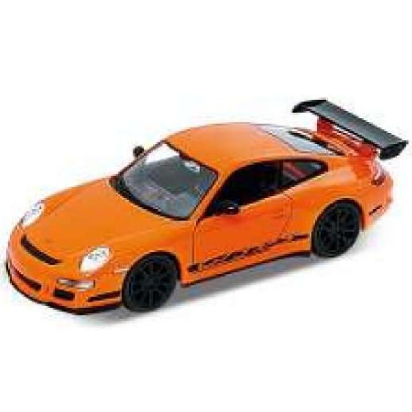 Porsche 911 GT3 RS - Black (Orange Wheels)
