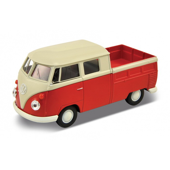 VW T1 Double Cab Pickup - Red/White