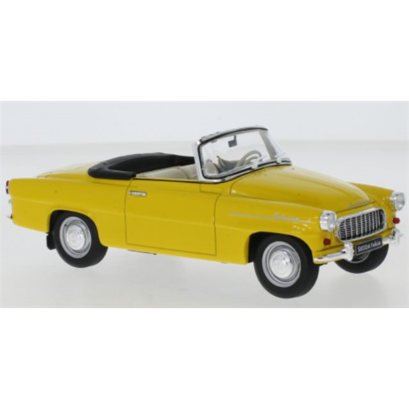 Skoda Felicia Cabrio Yellow 1959