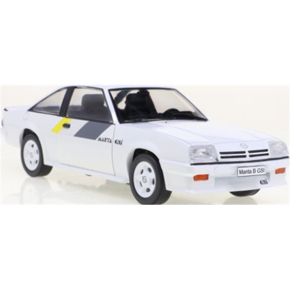 Opel Manta B GSI White 1984