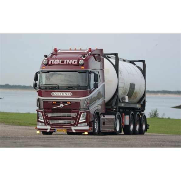 Volvo FH4 Globetrotter Container Trailer Røling Transport A/S