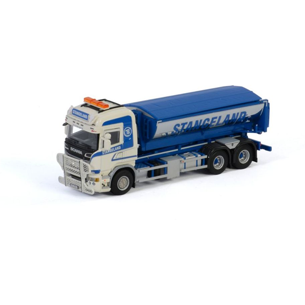Scania Streamline Highline 6X2 TAG Axle lift + Hooklift Container 'Stangeland'