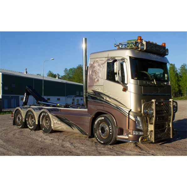 Volvo FH4 Sleeper Cab 8x4 Hooklift System + Container Asphalt 'Per Broddes'