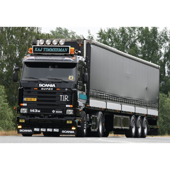 Scania 3 Series Streamline 4x2 Curtainside Trailer 3 Axle 'KajTimmerman'