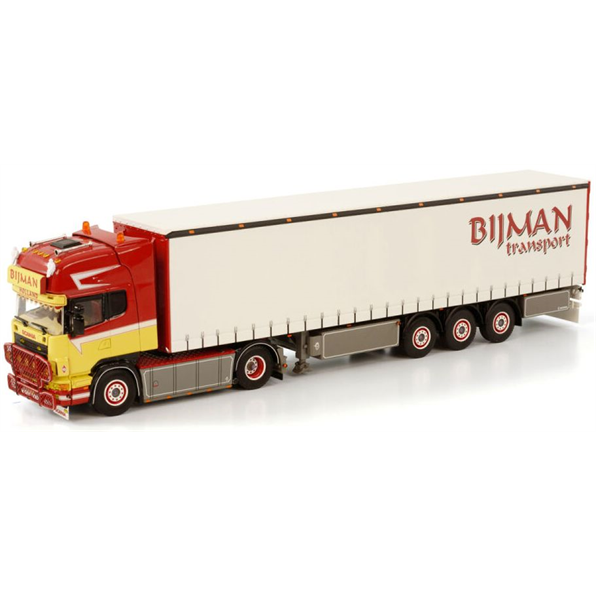 Scania R4 Topline 4x2 Curtainside Trailer 3 Axle 'Bijman Transport'