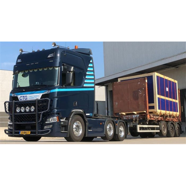 Scania R Highline CR20H 6x2 Twin Steer Container w/40ft Container 'CTG Transport'