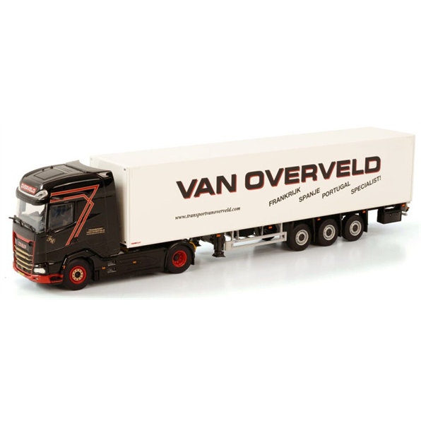 DAF XG+ 4x2 Box Trailer 3 Axle 'Van Overveld'