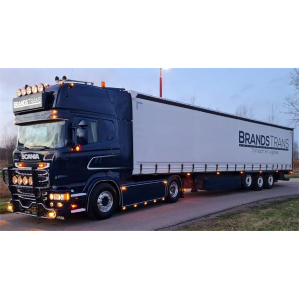 Scania Streamline Topline 4x2 Curtainside Trailer 'Brandstrans'