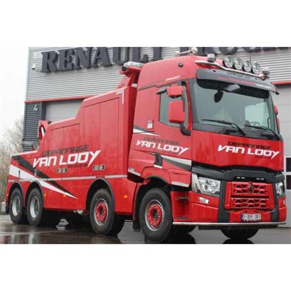 Renault Trucks T 8x4 Falkom 8x4 Van Looy
