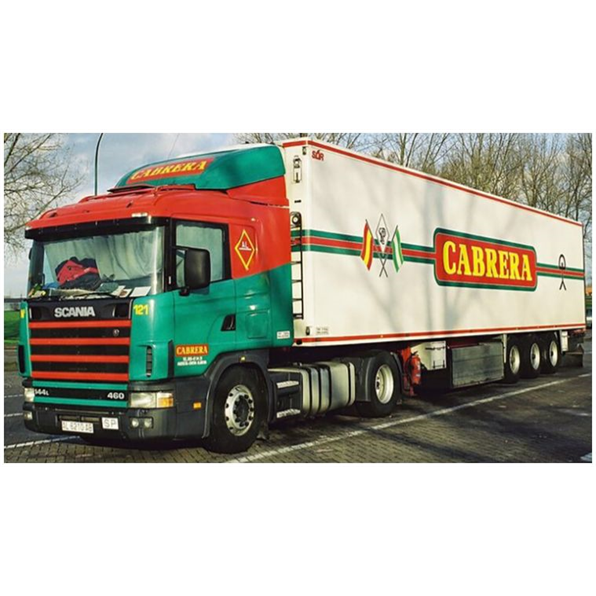 Scania 4 Series Flat Roof 4x2 Reefer Trailer 3 Axle Transportes Cabrera