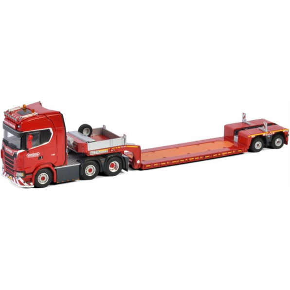 Scania S Highline CS20H 6X2 Twinsteer Lowloader Euro 2 Axle 'KNT Red Line'